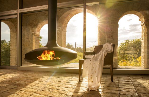 chimenea de diseño central Gyrofocus