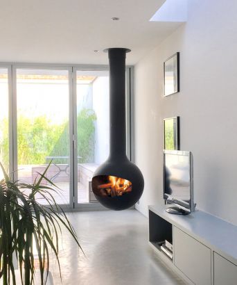 chimenea centrale di diseño Bathyscafocus