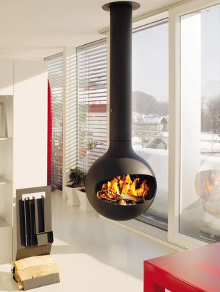 chimenea centrale di diseño Bathyscafocus