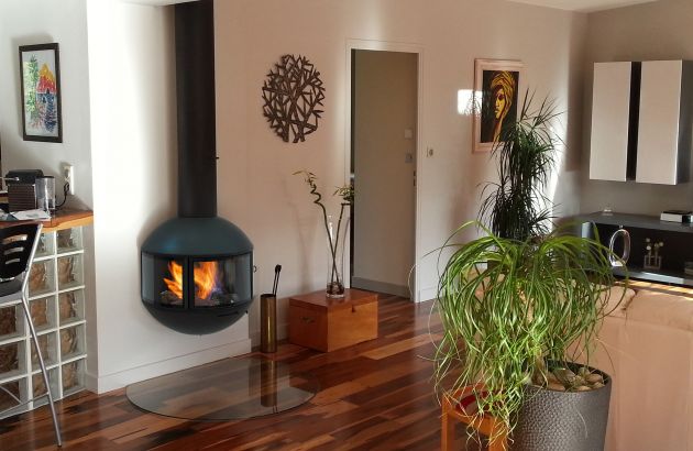 chimenea di diseno da pared Edofocus 631