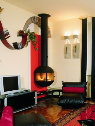 chimenea di diseno da pared Edofocus 631