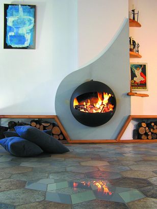 chimenea di diseño Emifocus