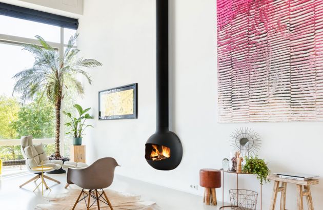 chimenea di diseño Emifocus