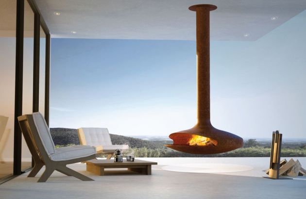 chimenea design de exterior Gyrofocus outdoor