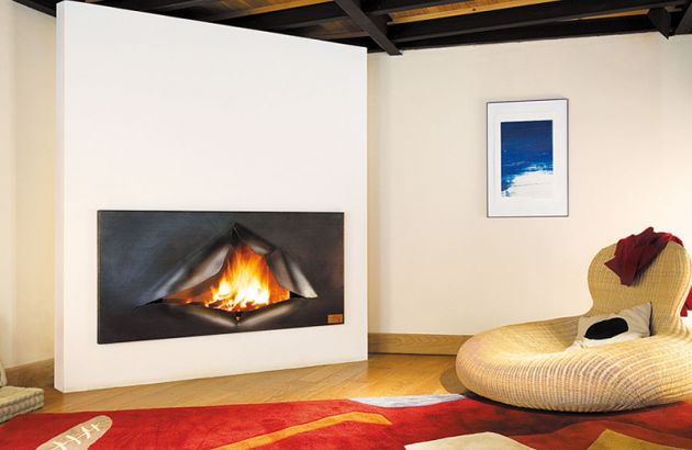 chimenea de diseño Omegafocus