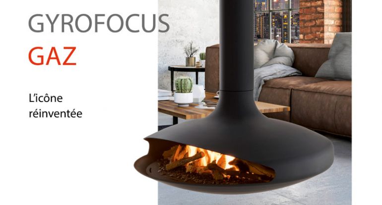 chimenea central gyrofocus fuego arquitectura desiño decoration made in France chimeneas de auto suspendida ascolgantes moderna deco architecture design fireplace camini modern dominique Imbert