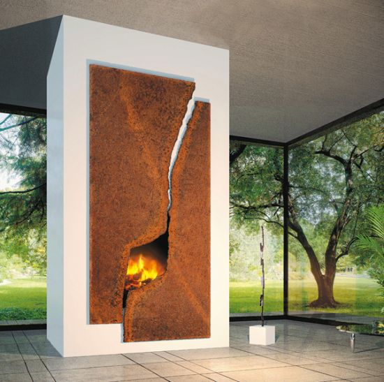 cheminée design Cosmofocus